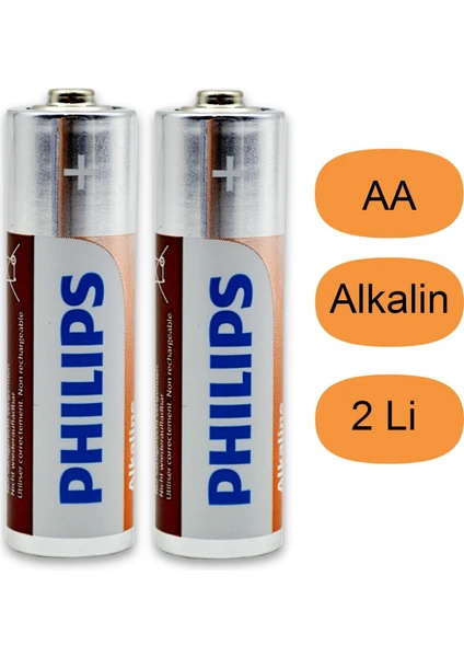 Alkaline Aa Kalem Pil Kartela LR6A12S/10 2 Li