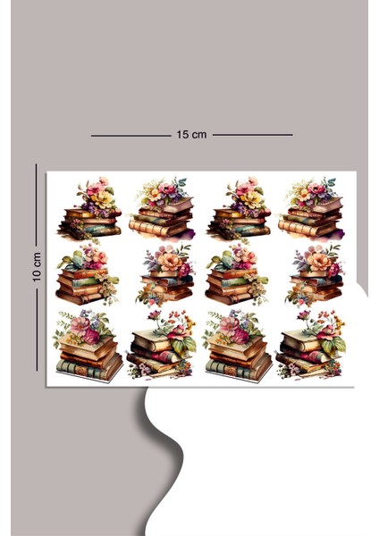 Book Çoklu Sticker Seti Planner Ajanda Bullet Journal Için Uygun Set