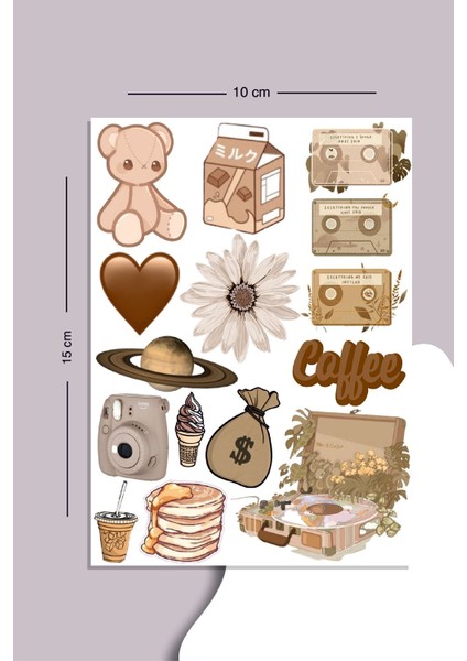 Baby Çoklu Sticker Seti Planner Ajanda Bullet Journal Için Uygun Set