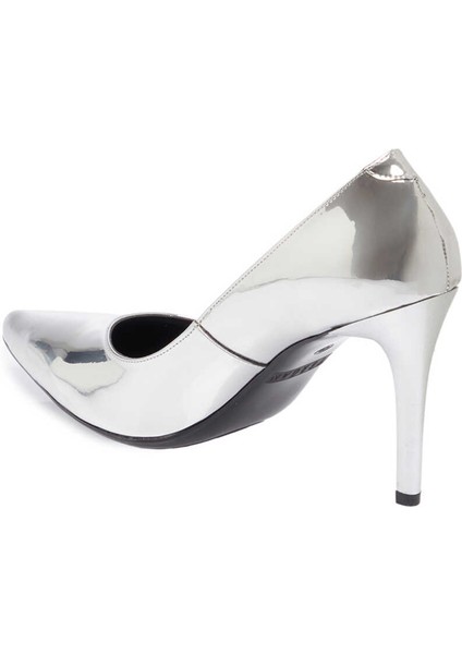 Platin Vegan Kadın Stiletto - K24I1AY67394-O53