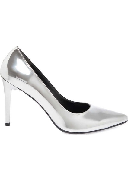 Platin Vegan Kadın Stiletto - K24I1AY67394-O53