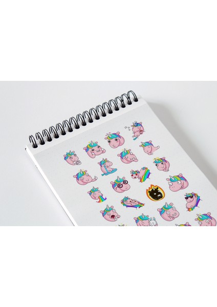 Pembe Uni. Sticker Seti Planner Ajanda Bullet Journal Için Uygun Set fiyatları