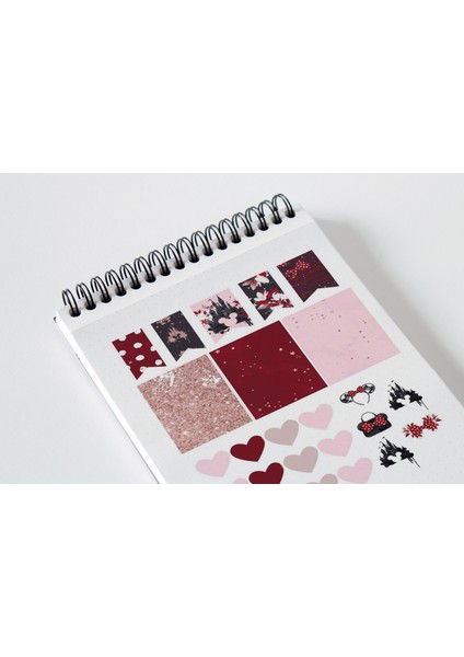 Miki Sticker Seti Planner Ajanda Bullet Journal Için Uygun Set fiyatları