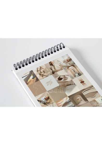 Kahverengi Temalı Sticker Seti Planner Ajanda Bullet Journal Için Uygun Set fiyatları