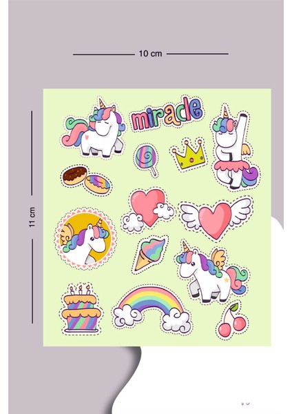 Sevimli Uni Girl Sticker Seti Planner Ajanda Bullet Journal Için Uygun Set