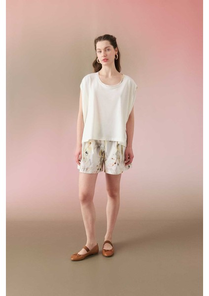 T-Shirt Ekru Y2423804_049