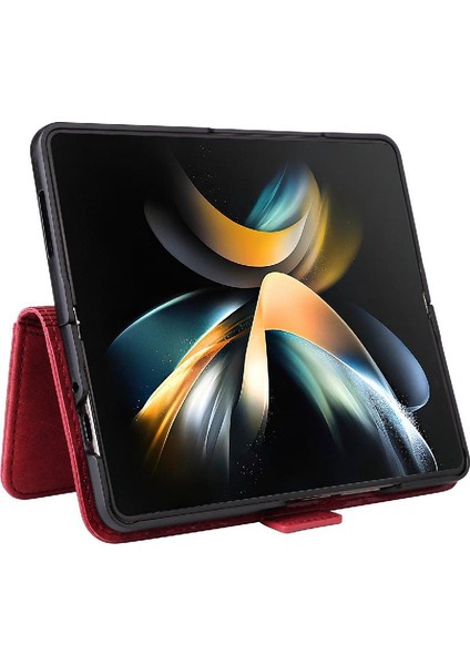 Samsung Galaxy Z Için Kılıf Fold 4 5g Kart Yuvaları Cüzdan Kapak Çevirin Tpu (Yurt Dışından) fiyatları