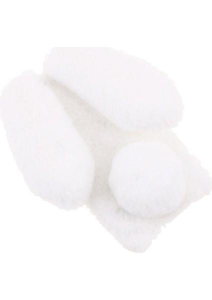 Nokia C12 4g Sonbahar ve Kış Tavşan Furprotection Plushcase Için Kılıf (Yurt Dışından)