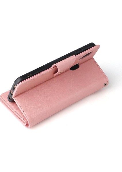 El Kayışı Manyetik Deri Fermuar Cüzdan ile Samsung Galaxy A40 Için Kılıf (Yurt Dışından) fiyatları