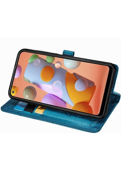 Samsung Galaxy A11 Için Kılıf Kapak Çevirin Kılıf Kısa Kayış Karikatür (Yurt Dışından) modelleri