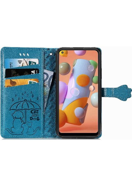 Samsung Galaxy A11 Için Kılıf Kapak Çevirin Kılıf Kısa Kayış Karikatür (Yurt Dışından) fırsatları