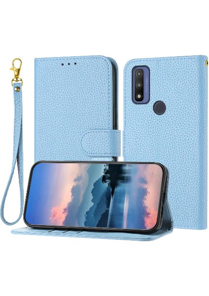 Motorola Moto G Saf Kart Yuvaları Için Telefon Kılıfı Tutucu Flip Folio Cüzdan Pu (Yurt Dışından)