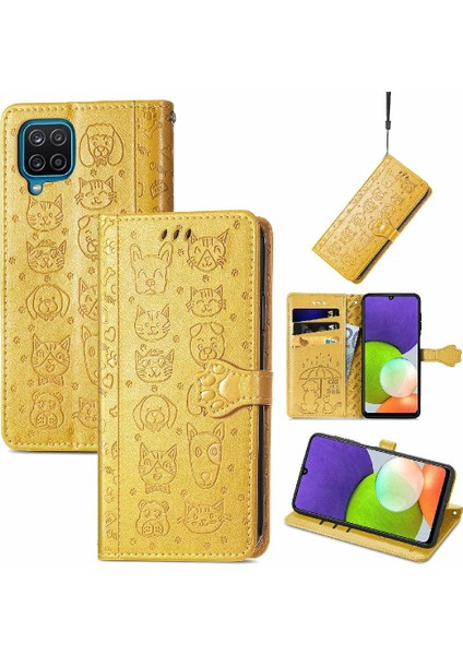 Samsung Galaxy A22 4g Darbeye Karikatür Hayvanlar Için Kılıf Kapak Çevirin (Yurt Dışından) modelleri