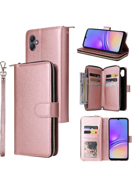 El Kayışı ile 9 Kart Yuvaları ile Samsung Galaxy A05 Cüzdan Durumda (Yurt Dışından) fiyatları