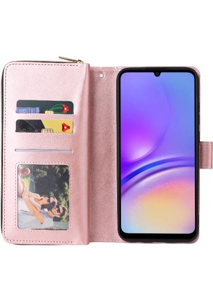 El Kayışı ile 9 Kart Yuvaları ile Samsung Galaxy A05 Cüzdan Durumda (Yurt Dışından) fırsatları