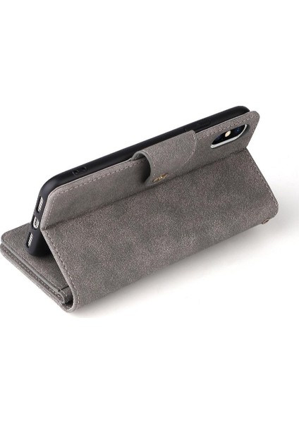 Iphone X/xs Kart Tutucu Fermuar Cüzdan Kapak El Kayışı ile (Yurt Dışından) fırsatları