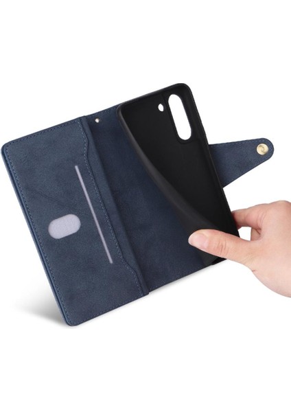 Samsung Galaxy S21 Artı Fermuar Cüzdan Kapak Için Kılıf ile El Kayışı Kartı (Yurt Dışından) indirimleri