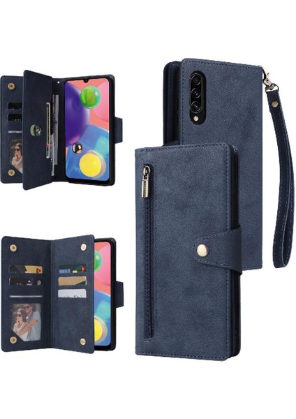 Samsung Galaxy A70/AHAND Kart Tutucu Fermuar Cüzdan Kapak Için Kılıf ile El (Yurt Dışından)