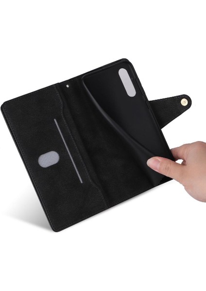 Samsung Galaxy A70/AHAND Kart Tutucu Fermuar Cüzdan Kapak Için Kılıf ile El (Yurt Dışından) fırsatları