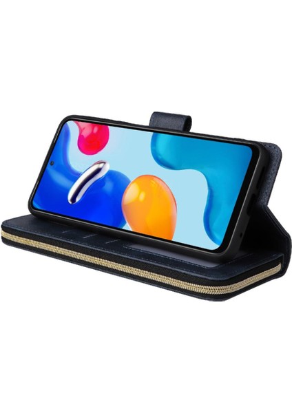Xiaomi Redmi Için Not 11 Pro Kart Tutucu Fermuarlı Cebi ile El Flip (Yurt Dışından) indirimleri