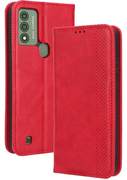 Wiko Voix Cüzdan Pu Deri Manyetik Kapatma Için Kılıf (Yurt Dışından)
