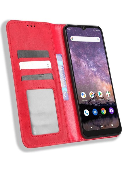 Wiko Voix Cüzdan Pu Deri Manyetik Kapatma Için Kılıf (Yurt Dışından) modelleri
