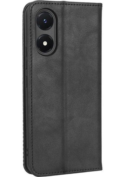 Vivo Y02S Manyetik Kapatma Pu Deri Cüzdan Için Kılıf (Yurt Dışından) modelleri