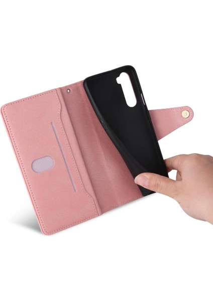 Oneplus Nord Manyetik Deri Kart Tutucu Fermuar Cüzdan Kapak Için Kılıf (Yurt Dışından) modelleri