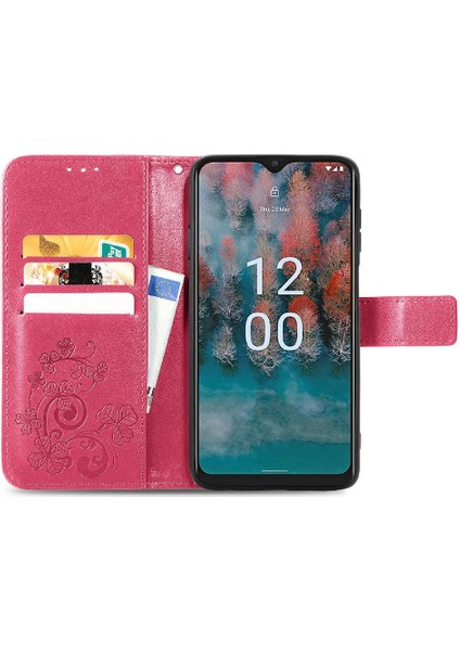 Nokia C12 Kısa Kayış Zarif Iş Çevirme Kapağı Deri Kılıf (Yurt Dışından) indirimleri