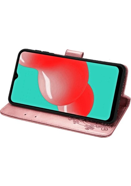 Samsung Galaxy A32 5g Zarif Iş Dört Yapraklı Yonca Deri (Yurt Dışından) indirimleri