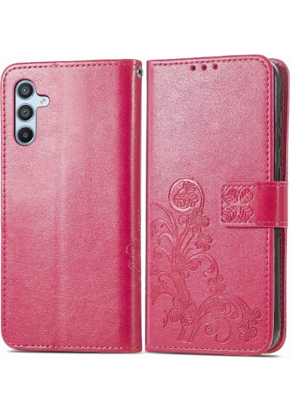 Samsung Galaxy A34 5g Zarif Iş Dört Yapraklı Yonca Flip Case (Yurt Dışından) indirimleri