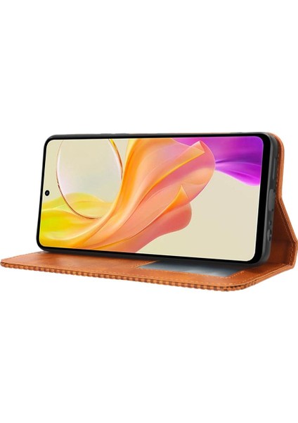 Vivo Y36 5g/4g Cüzdan Manyetik Kapatma Pu Deri Için Kılıf (Yurt Dışından) modelleri