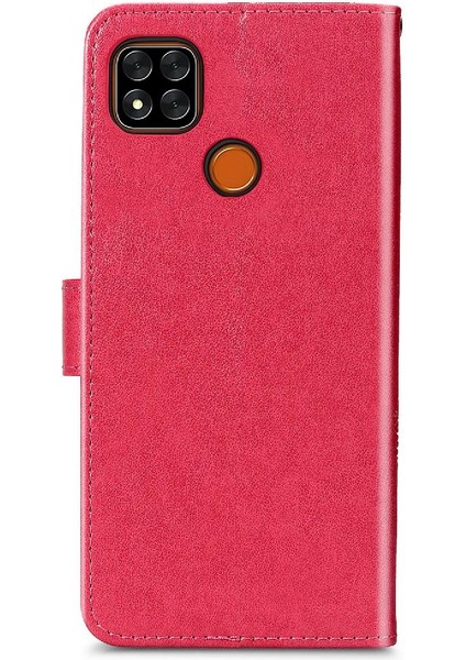 Xiaomi Redmi 9c Için Kılıf Kısa Kayış Kapak Kapak Dört Yapraklı Yonca Zarif (Yurt Dışından) indirimleri