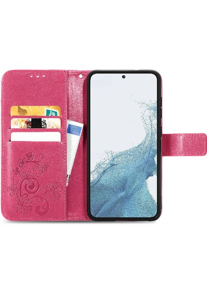 Samsung Galaxy S23 Dört Yapraklı Yonca Zarif Iş Çevirme (Yurt Dışından) modelleri