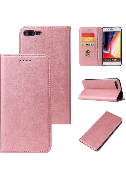 Iphone Xs Max Kart Ekleme Deri Folio Flip Case Manyetik (Yurt Dışından)