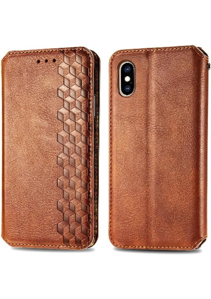Apple iphone Için Kılıf Xsmax Moda Tasarımı Zarif Iş Çevirme Kapağı (Yurt Dışından)