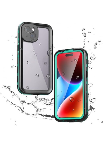 Iphone 15 Için Su Geçirmez IP68 Su Geçirmez Tam 12FT Askeri Inşa (Yurt Dışından)