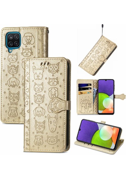 Samsung Galaxy A22 4g Darbeye Karikatür Hayvanlar Için Kılıf Kapak Çevirin (Yurt Dışından) modelleri