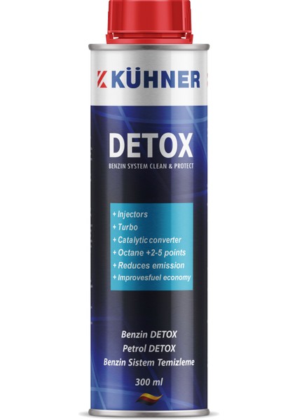 Detox Pro Benzin Sistem Temizleyici 300 ml