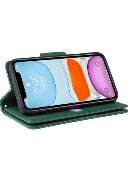 El Kayışı Kart Tutucu Fermuar ile iphone 11 Için Manyetik Deri Kılıf (Yurt Dışından) fırsatları