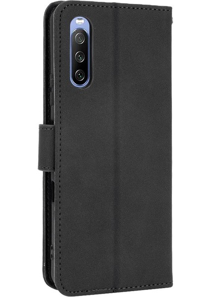 Kart Tutucu Kickstand ile Sony Xperia 10 Iii Kart Ekleme Için Kılıf (Yurt Dışından) modelleri