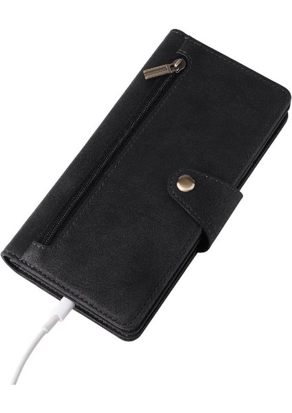 Samsung Galaxy A51 5g Kart Tutucu Için Kılıf ile El Kayışı Fermuar Cüzdan (Yurt Dışından) modelleri