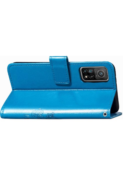 Xiaomi 10T Kısa Kayış Deri Kılıf Kapak Çevirin Zarif Iş (Yurt Dışından) modelleri