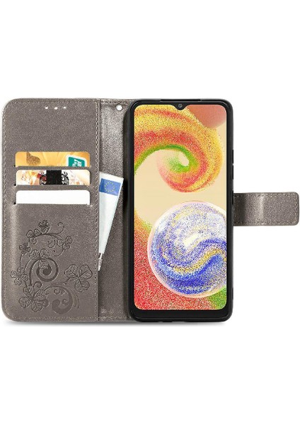 Samsung Galaxy A04 Zarif Iş Deri Kılıf Kısa Kayış (Yurt Dışından) modelleri