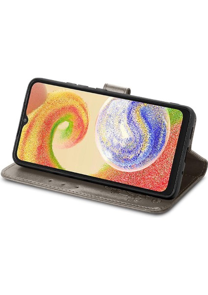 Samsung Galaxy A04 Zarif Iş Deri Kılıf Kısa Kayış (Yurt Dışından) indirimleri