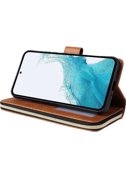 Samsung Galaxy A54 5g Flip Kapak Fermuarlı Cebi El Kayışı ile 9 (Yurt Dışından) fırsatları