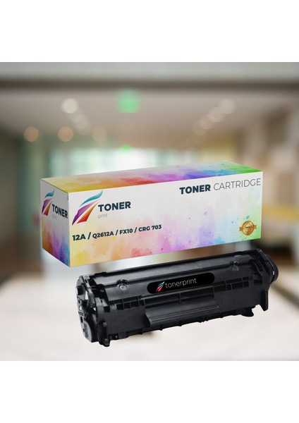 Toner Print Hp 12A-Q2612A Muadil Toner - 1010/1012/1015/1018/1020/1022/3020/3030/3032/M1005/M1319 Muadil Toner