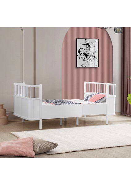 Mdf Beşik Siesta Büyüyen Beşik 90x130, Karyola 90x190