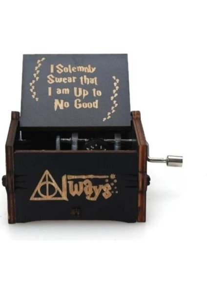 Dekoratif Harry Potter Mekanik Ahşap Müzik Kutusu 6.4x5.2x4.2cm fiyatları
