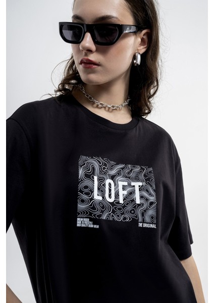 Loose Fit Kadın Tshirt Lf2033153 Lf2033153001 modelleri